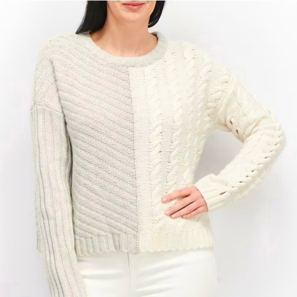 Anthropologie SI-IAE Cashmere Wool Knit Sweater